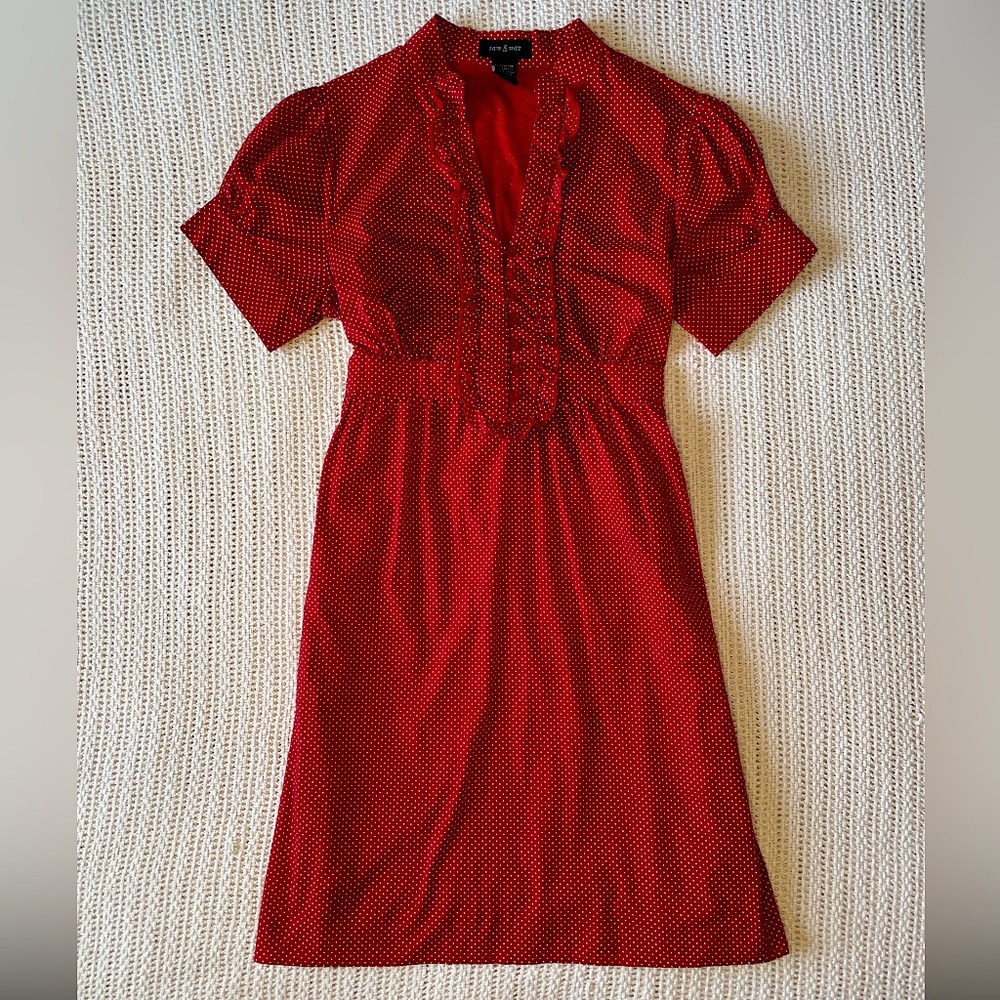 SAM & MAX | 50’s Vintage Style Polkadot Dress | Size: M